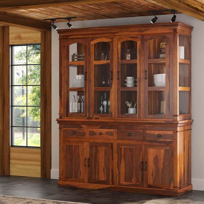 Hutch Dining Room Sleek dining hutch furniture for stylish home decor