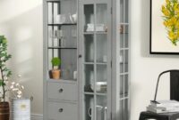 Laurel Foundry Modern Farmhouse Lefevre Glass Shelf Curio Cabinet ... Versatile curio cabinet furniture for stylish home decor