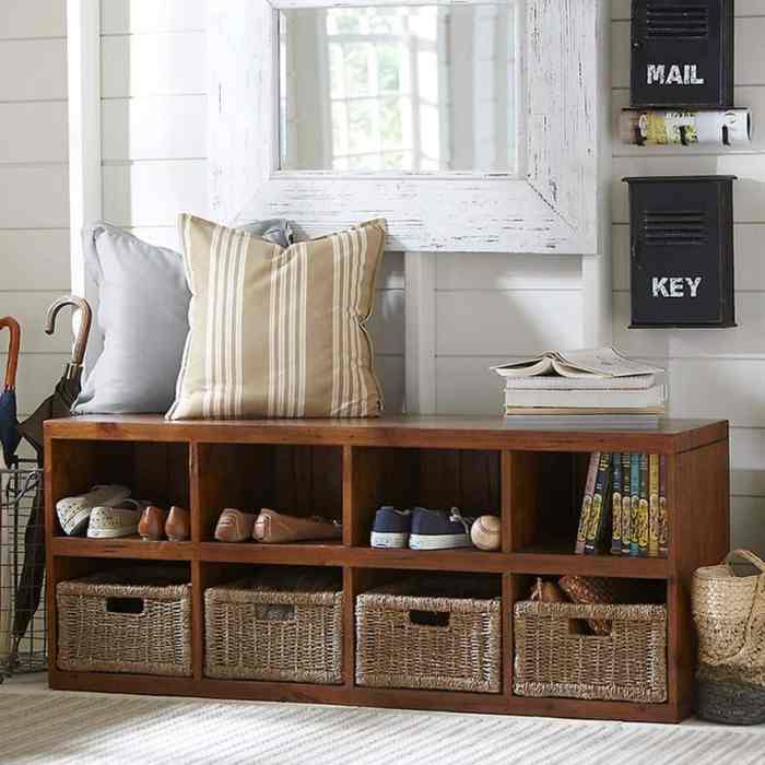 Entryway Bench Ideas for a Stylish and Organized Home Bold entryway shelf furniture for stylish home decor